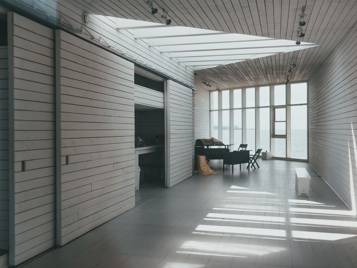 Coastal new-build — open-plan living