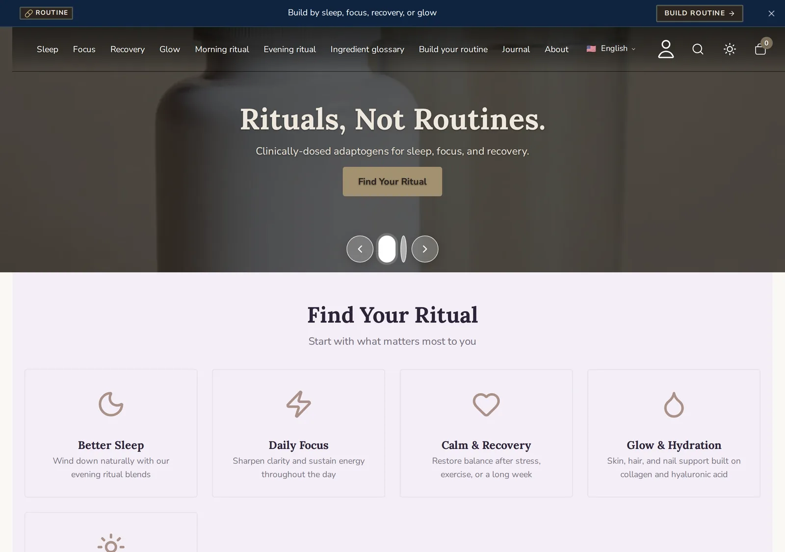 Live demo — Neart preset homepage